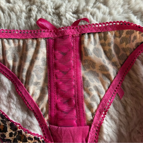 NWT Natine Intimates Leopard Thong Underwear - Picture 5 of 5
